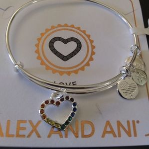 ALEX AND ANI COLOR INFUSION RAINBOW NWT!8